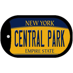 Central Park New York Wholesale Novelty Metal Dog Tag Necklace DT-8950