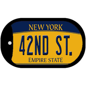 42nd St New York Wholesale Novelty Metal Dog Tag Necklace