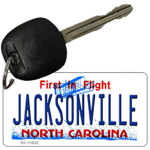 Jacksonville North Carolina Wholesale Novelty Metal Key Chain