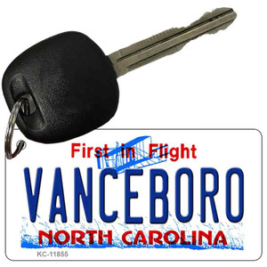 Vanceboro North Carolina Wholesale Novelty Metal Key Chain