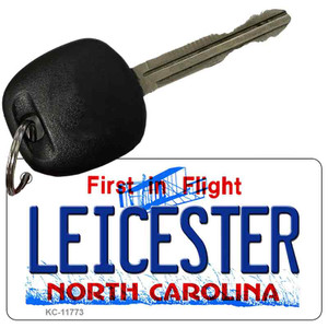 Leicester North Carolina Wholesale Novelty Metal Key Chain