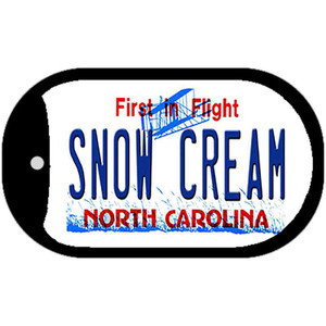 Snow Cream North Carolina Wholesale Novelty Metal Dog Tag Necklace