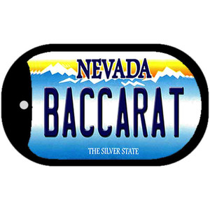 Baccarat Nevada Wholesale Novelty Metal Dog Tag Necklace