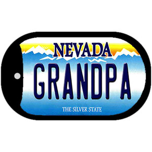 Grandpa Nevada Wholesale Novelty Metal Dog Tag Necklace
