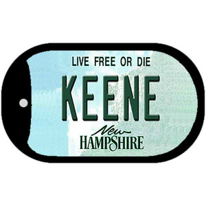 Keene New Hampshire Wholesale Novelty Metal Dog Tag Necklace