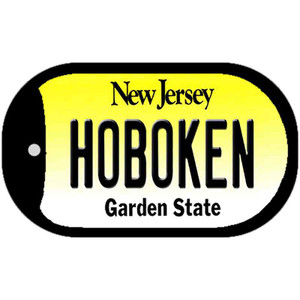 Hoboken New Jersey Wholesale Novelty Metal Dog Tag Necklace