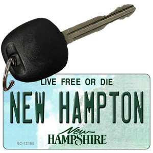 New Hampton New Hampshire Wholesale Novelty Metal Key Chain