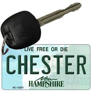 Chester New Hampshire Wholesale Novelty Metal Key Chain
