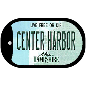Center Harbor New Hampshire Wholesale Novelty Metal Dog Tag Necklace