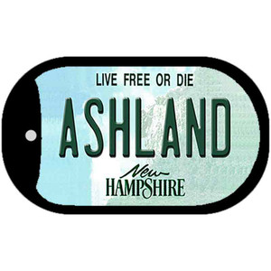 Ashland New Hampshire Wholesale Novelty Metal Dog Tag Necklace
