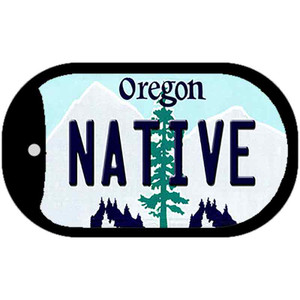 Native Oregon Wholesale Novelty Metal Dog Tag Necklace