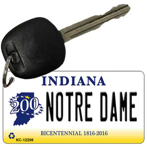 Notre Dame Indiana Wholesale Novelty Metal Key Chain