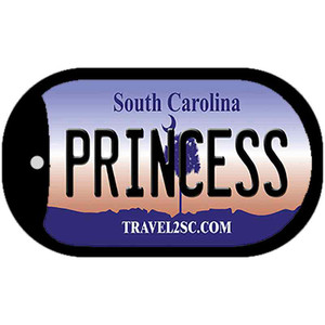 Princess South Carolina Wholesale Novelty Metal Dog Tag Necklace