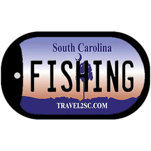 Fishing South Carolina Wholesale Novelty Metal Dog Tag Necklace