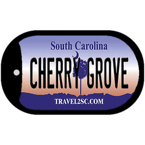Cherry Grove South Carolina Wholesale Novelty Metal Dog Tag Necklace