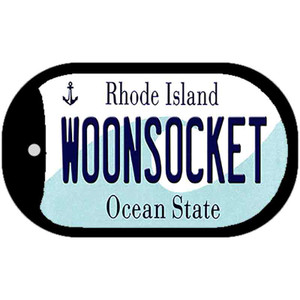 Woonsocket Rhode Island Wholesale Novelty Metal Dog Tag Necklace