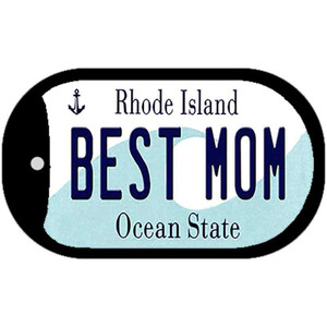 Best Mom Rhode Island Wholesale Novelty Metal Dog Tag Necklace