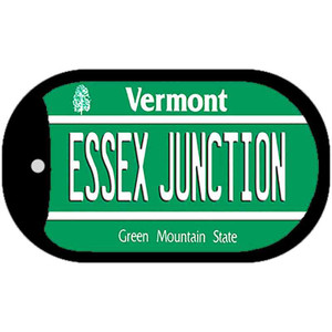 Essex Junction Vermont Wholesale Novelty Metal Dog Tag Necklace
