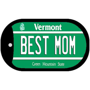 Best Mom Vermont Wholesale Novelty Metal Dog Tag Necklace