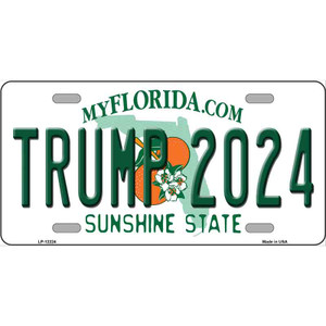 Trump 2024 Florida Wholesale Novelty Metal License Plate