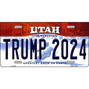 Trump 2024 Utah Wholesale Novelty Metal License Plate