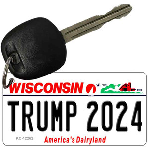 Trump 2024 Wisconsin Wholesale Novelty Metal Key Chain