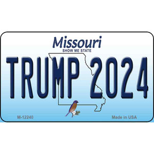 Trump 2024 Missouri Wholesale Novelty Metal Magnet M-12240