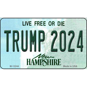 Trump 2024 New Hampshire Wholesale Novelty Metal Magnet M-12244