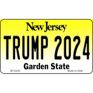 Trump 2024 New Jersey Wholesale Novelty Metal Magnet M-12245