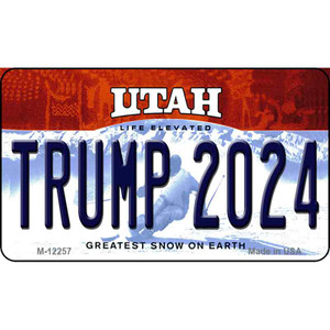 Trump 2024 Utah Wholesale Novelty Metal Magnet M-12257