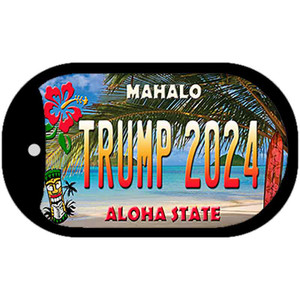 Trump 2024 Hawaii Wholesale Novelty Metal Dog Tag Necklace