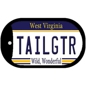 Tailgtr West Virginia Wholesale Novelty Metal Dog Tag Necklace