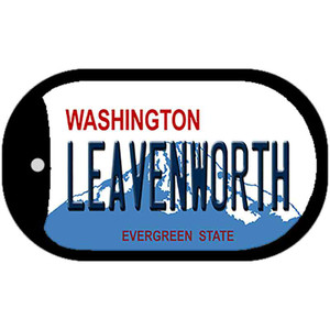 Leavenworth Washington Wholesale Novelty Metal Dog Tag Necklace