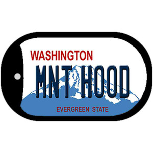 Mnt Hood Washington Wholesale Novelty Metal Dog Tag Necklace