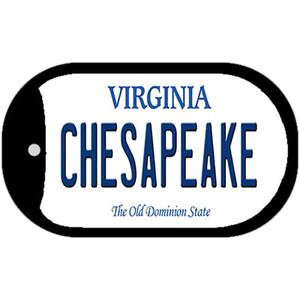 Chesapeake Virginia Wholesale Novelty Metal Dog Tag Necklace