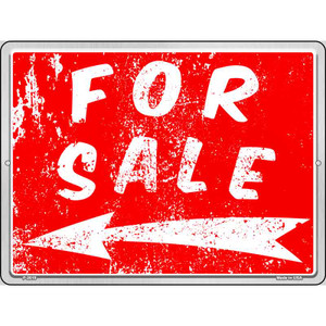 For Sale to the Left Wholesale Novelty Metal Parking Sign