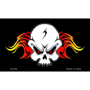 Skull Flame Wholesale Novelty Metal Magnet M-328