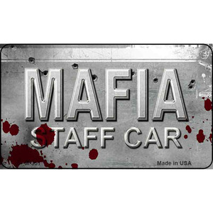 Mafia Staff Car Wholesale Novelty Metal Magnet M-351