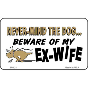 Beware of Wife Wholesale Novelty Metal Magnet M-421