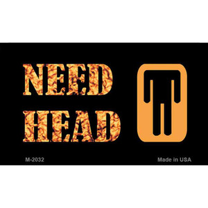 Need Head Wholesale Novelty Metal Magnet M-2032