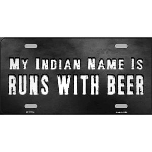 My Indian Name Wholesale Novelty Metal License Plate
