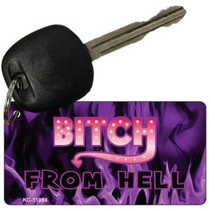 Bitch from Hell Wholesale Novelty Metal Key Chain