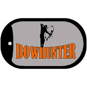 Bow Hunter Wholesale Novelty Metal Dog Tag Necklace