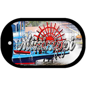 Mississippi Boat Wholesale Novelty Metal Dog Tag Necklace