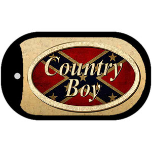 Country Boy Wholesale Novelty Metal Dog Tag Necklace