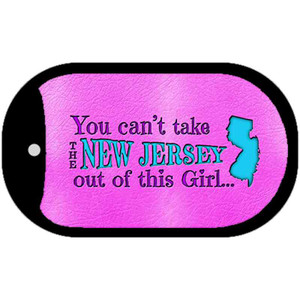 New Jersey Girl Wholesale Novelty Metal Dog Tag Necklace