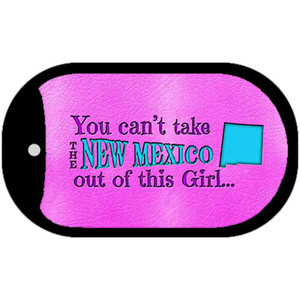 New Mexico Girl Wholesale Novelty Metal Dog Tag Necklace