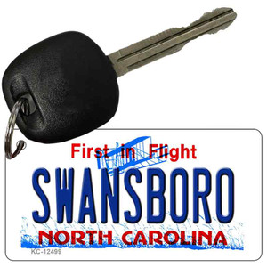 Swansboro North Carolina Wholesale Novelty Metal Key Chain