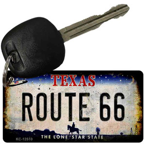 Route 66 Texas Wholesale Novelty Metal Key Chain