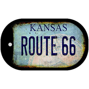 Route 66 Kansas Wholesale Novelty Metal Dog Tag Necklace